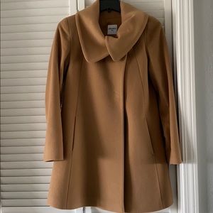CINZIA ROCCA Due Envelope Collar Wool Coat